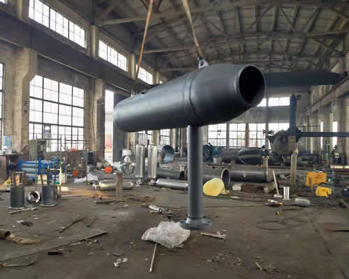 2019年底完成的集粒器，材質(zhì)16Mn叫低合金-強(qiáng)度結(jié)構(gòu)鋼